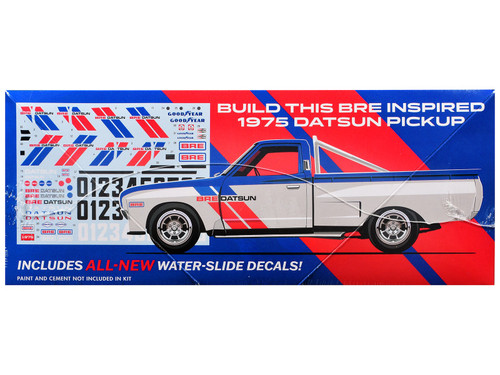 Skill 2 Model Kit 1975 Datsun Pickup Truck "BRE" 1/25 Scale Model by MPC