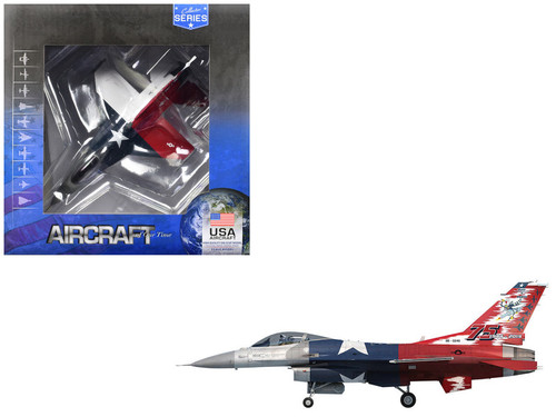 1/100 Air Force I F-16 Fighting Falcon 457th FS, 75 years of Operation Scheme Model
