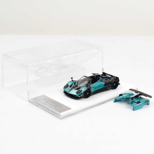 1/64 Rhino Model Pagani Zonda (Carbon Blue) Diecast Car Model