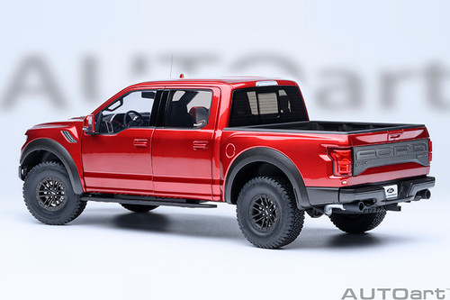 1/18 AUTOart 2019 Ford F-150 Raptor Supercrew (Ruby Red) Car Model