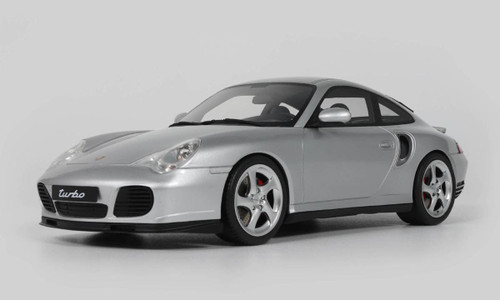 1/18 GT Spirit 2001 Porsche 911 (996.2) Turbo (Polar Silver) Car