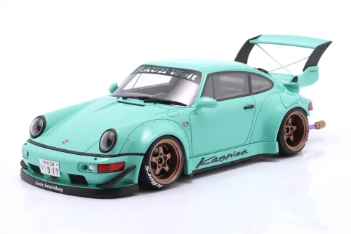 1/18 GT Spirit Porsche 911 964 RWB Kashiwa (Blue) Car Model