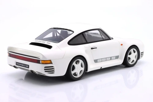 1/12 GT Spirit 1987 Porsche 959 Sport (Grand Prix White) Car Model