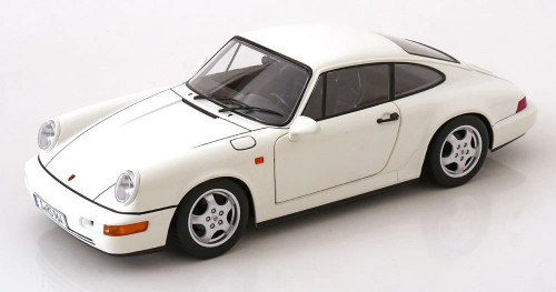 1/12 KK-Scale 1992 Porsche 911 (964) RS (White with Cup Wheels) Diecast Car Model