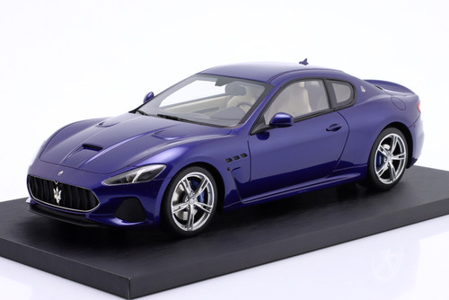 1/18 TrueScale 2017 Maserati GranTurismo (Blue) Car Model