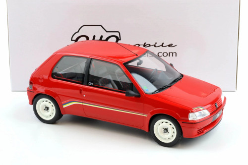 1/12 OTTO 1993 Peugeot 106 Ph.1 (Rallye Red) Car Model