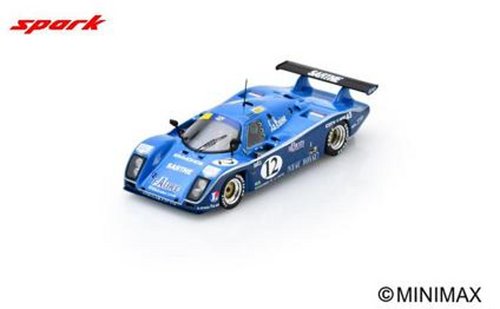 1/43 Spark Cougar C22 No.12 Le Mans 24H 1989 B. Santal - P. Gonin - B. de Dryver Car Model