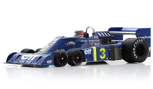 スパーク１/18TyrrellP34　Brazilian　GP1977 1/18 Spark 1977 Formula 1 Ronnie Peterson Tyrrell P34 #3 9th