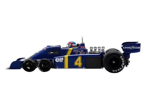 1/24 Ixo 1977 Patrick Depailler Tyrrell P34 Six Wheels #4 Belgian