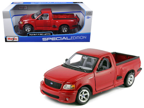 1/21 Maisto Ford SVT F-150 Lightning Pickup Truck (Red) Diecast