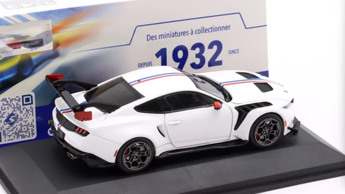 1/43 Solido 2025 Ford Mustang GTD (Frozen White) Diecast Car Model