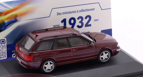 1/43 Solido 1995 Audi RS2 Avant (Ruby Red) Diecast Car Model