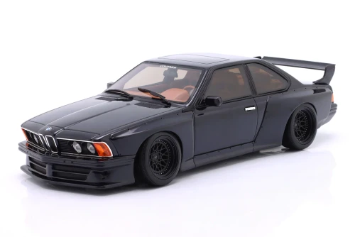 1/18 OTTO BMW 635 CSI (E24) Coutner Widebody (Dark Metallic Blue) Car Model