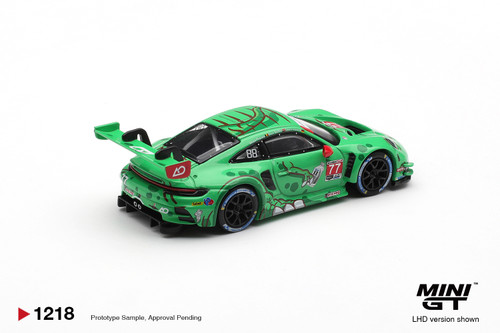 1/64 Mini GT 2025 Porsche 911 GT3 R #77 AO Racing 2025 IMSA Petit