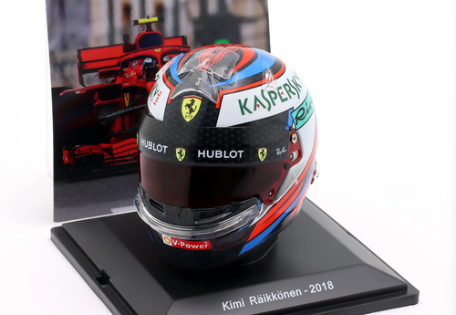1/5 Spark Edition 2018 Formula 1 Kimi Räikkönen Scuderia Ferrari #7 Helmet Model