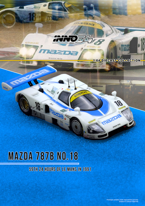 1/64 BM Creations 1991 Mazda 787B Winner 24 Hrs Le Mans #55