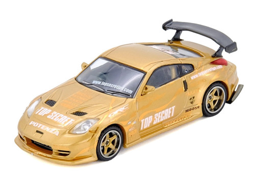1/64 Inno Nissan 350Z Top Secret Thailand (Gold) Diecast Car Model