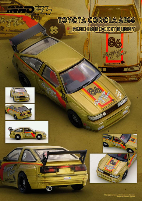 1/64 Inno Toyota AE86 Levin 