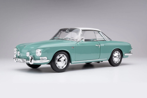 1/18 Norev 1961 Volkswagen VW Karmann Ghia 1500 Type 34 (Pacific Green) Diecast Car Model