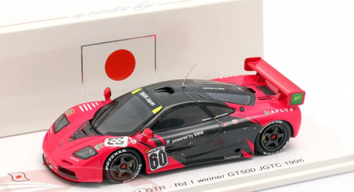 1/43 Spark 1996 McLaren F1 GTR #60 Winner Suzuka JGTC Team Lark McLaren GTR Ralf Schumacher, Naoki Hattori Car Model