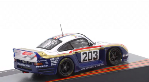1/43 Altaya 1987 Porsche 961 #203 LeMans Porsche AG Claude Haldi, Kees Nierop, René Metge Car Model
