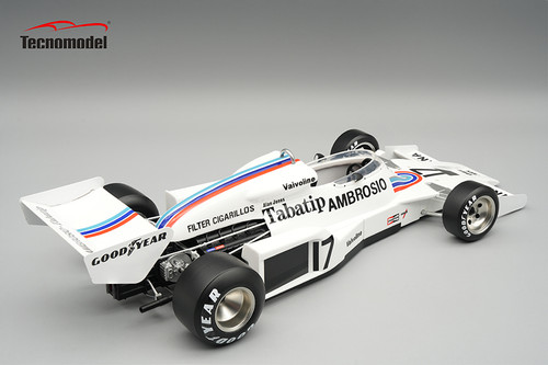 1/18 Tecnomodel 1977 Formula 1 Shadow DN8 1977 Winner Austrian GP Driver: Alan Jones Car #17 Limited Edition Car Model