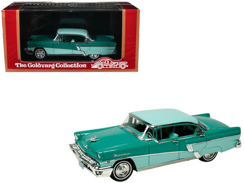 1956 Mercury Montclair Phaeton Heather Green and Verona Green with Green Interior Limited Edition to 200 pieces Worldwide 1/43 Model Car by Goldvarg Collection