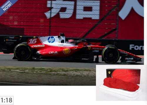 1/18 BBR 2026 Formula 1 China GP Ferrari SF26 4th Place #16 Charles Leclerc Car Model Standard Package