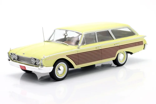 1/18 ModelCarGroup 1960 Ford LTD Country Squire (Yellow) Diecast Car Model