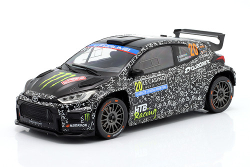TOYOTA GR Yaris Rally 2 ミニカー　オリバー　ソルベルグ スパーク 1/43 トヨタ GRヤリス ラリー2 No.20 2025 WRC ラリー