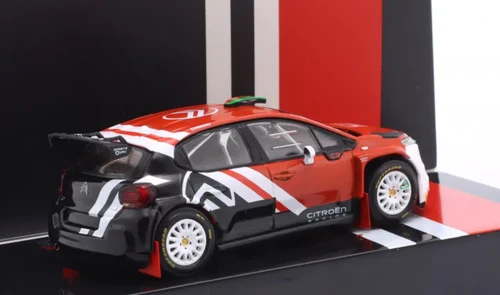 1/43 Ixo 2025 Citroen C3 Rally2 Test Rallye Fafe Lance Stroll, Nuno Pinto Diecast Car Model