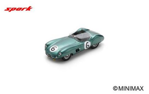 1/18 Spark Aston Martin DBR1 No.6 2nd Le Mans 24H 1959 M. Trintignant - P. Frère Car Model