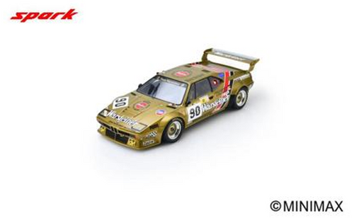 1/18 Spark BMW M1 No.90 Le Mans 24H 1983 L. von Bayern - A. Pallavicini - J. Winther Car Model