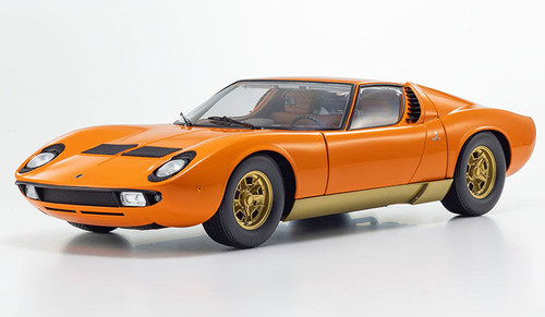1/12 Kyosho Lamborghini Miura P 400 P400 (Orange) Diecast Car Model