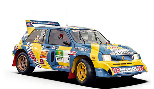 1/18 Sunstar 1986 MG Metro 6R4 #1 B. Coleman, R. Morgan Winner Donegal International Diecast Car Model