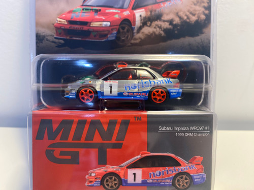 CHASE CAR 1/64 Mini GT 1999 Subaru Impreza WRC98 Rally Tour de