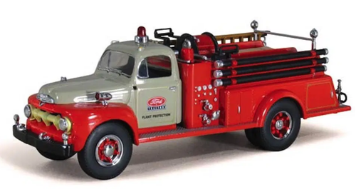 1/34 First Gear 1951 Ford F-Series PumperFord Tractor Plant Protection Diecast Car Model