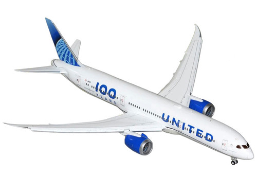 Boeing 787-9 Commercial Aircraft with Flaps Down 