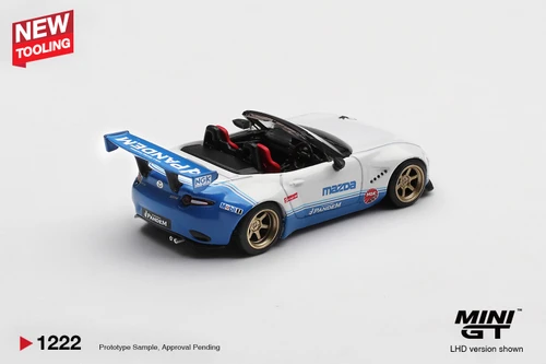 1/64 Mini GT Mazda Miata MX-5 (ND) Pandem IMSA Diecast Car Model