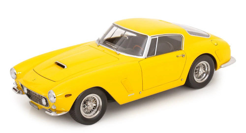 1/12 KK-Scale 1961 Ferrari 250 GT SWB Passo Corto (Yellow) Diecast Car Model