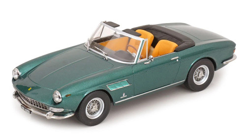 1/18 KK-Scale 1964 Ferrari 275 GTS Pininfarina Spyder (Jay Kay Jamiroquai Green Metallic) Diecast Car Model