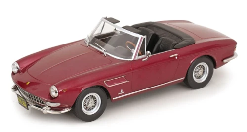 1/18 KK-Scale 1964 Ferrari 275 GTS Pininfarina Spyder (Steve McQueen Red Metallic) Diecast Car Model