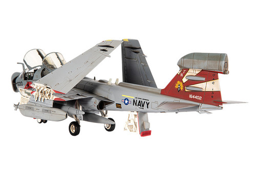 Grumman EA-6B Prowler Attack Aircraft "VAQ-136 Gauntlets USS George Washington" (2012) United States Navy 1/72 Diecast Model by JC Wings