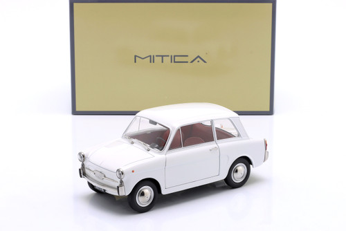 1/18 Mitica 1962 Autobianchi Bianchina 4 Posti (White) Car Model