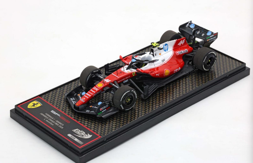 1/43 BBR 2026 Formula 1 Japanese GP Ferrari SF26 6th Place #44 Lewis Hamilton Car Model without Driver Figure Limited 56 Pieces