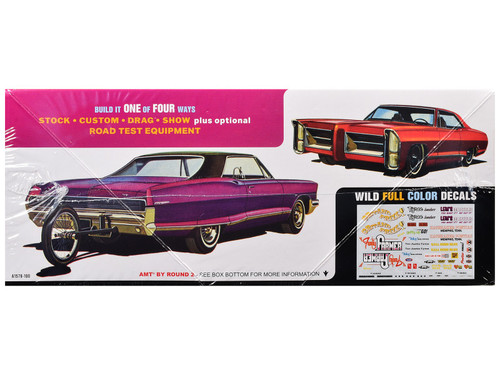 Skill 2 Model Kit of 1965 Pontiac Grand Prix Show 'N' Go 1/25 Scale Model by AMT