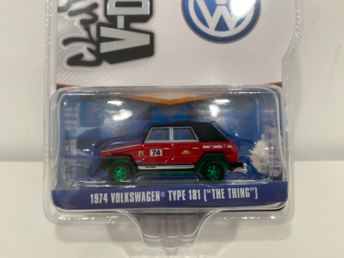 CHASE CAR 1/64 Greenlight 1974 Volkswagen Thing (Type 181) 74 BAJA Diecast Car Model