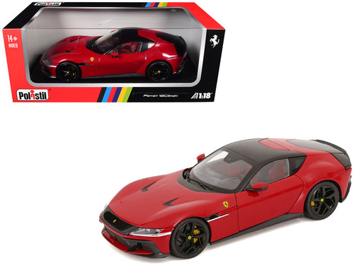 1/18 Polistil 2024 Ferrari 12Cilindri (Corsa Red) Diecast Car Model