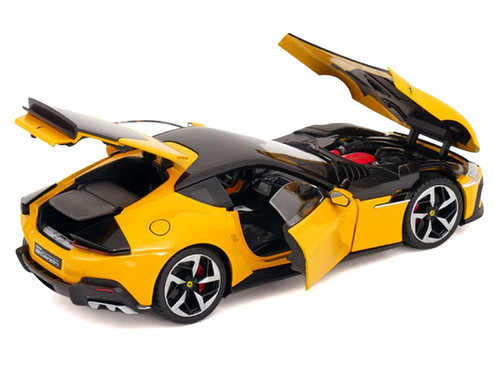 1/18 Polistil 2024 Ferrari 12Cilindri (Modena Yellow) Diecast Car Model