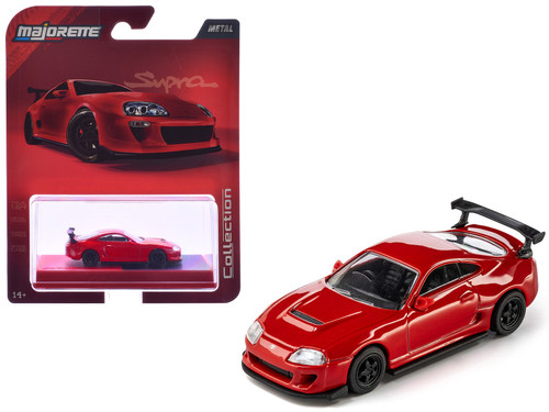 1/64 Majorette 1985 Toyota Supra (Red) Diecast Car Model